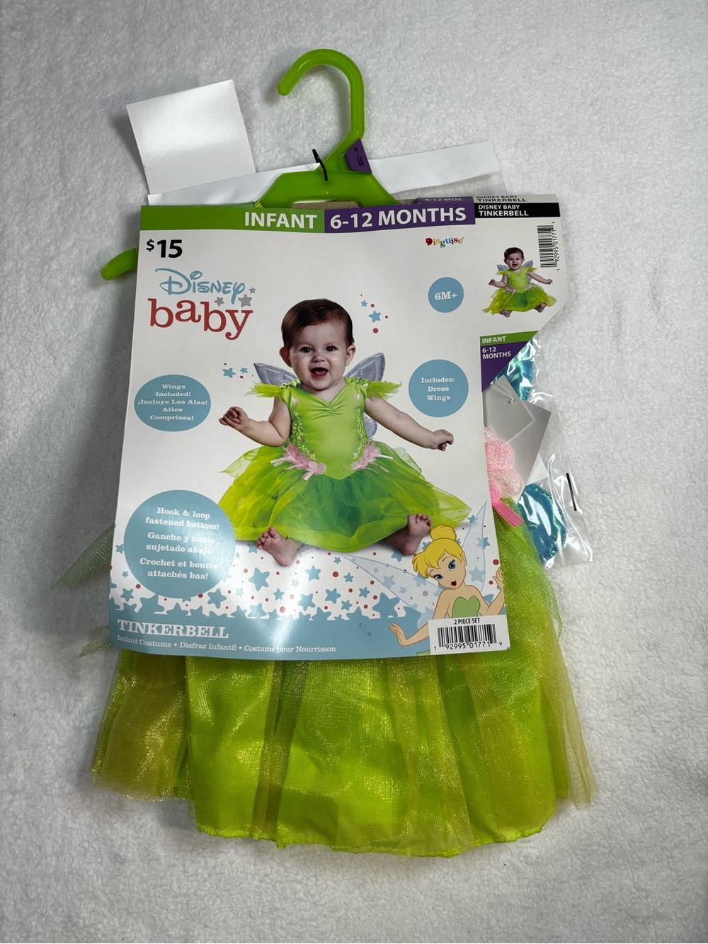 Disney Baby Tinker Bell Infant Costume (6-12 Months)